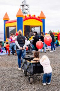Vendors Setup at October 2024 Pumpkin Festival in Grangeville Idaho