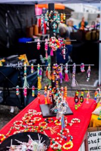 Vendors Setup at October 2024 Pumpkin Festival in Grangeville Idaho