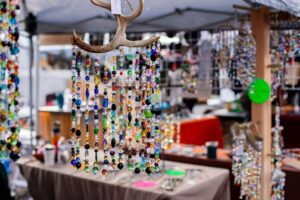 Vendors Setup at October 2024 Pumpkin Festival in Grangeville Idaho