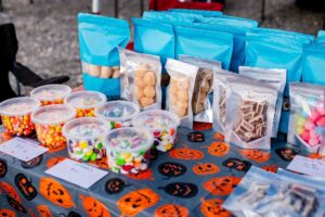 Vendors Setup at October 2024 Pumpkin Festival in Grangeville Idaho