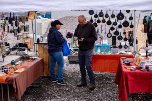 Vendors Setup at October 2024 Pumpkin Festival in Grangeville Idaho