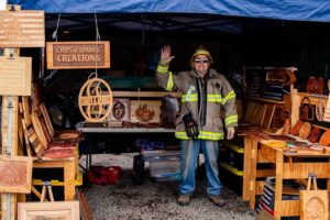 Vendors Setup at October 2024 Pumpkin Festival in Grangeville Idaho