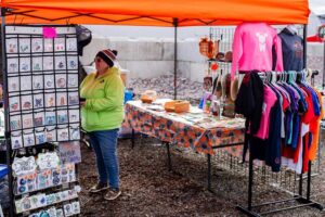 Vendors Setup at October 2024 Pumpkin Festival in Grangeville Idaho