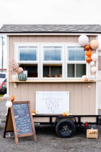 Vendors Setup at October 2024 Pumpkin Festival in Grangeville Idaho