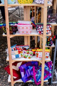 Vendors Setup at October 2024 Pumpkin Festival in Grangeville Idaho