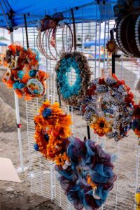 Vendors Setup at October 2024 Pumpkin Festival in Grangeville Idaho