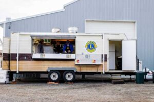 Vendors Setup at October 2024 Pumpkin Festival in Grangeville Idaho