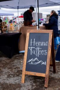 Vendors Setup at October 2024 Pumpkin Festival in Grangeville Idaho