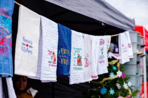 Vendors Setup at October 2024 Pumpkin Festival in Grangeville Idaho
