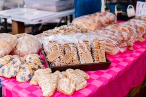 Vendors Setup at October 2024 Pumpkin Festival in Grangeville Idaho