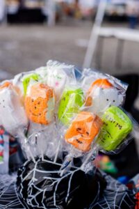Vendors Setup at October 2024 Pumpkin Festival in Grangeville Idaho