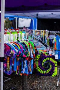 Vendors Setup at October 2024 Pumpkin Festival in Grangeville Idaho